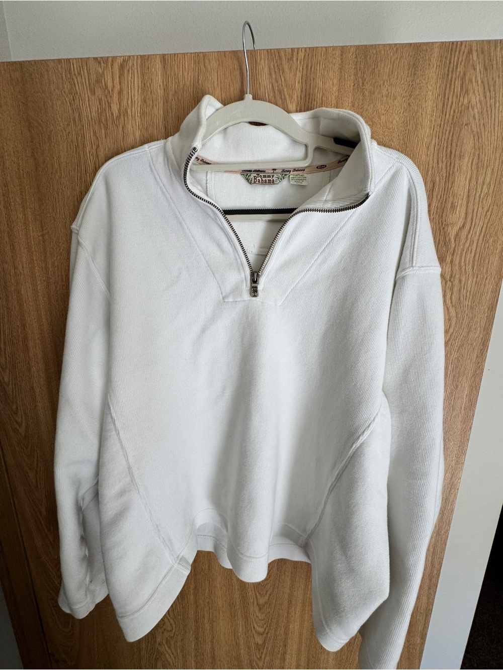 Tommy Bahama Aruba Half-Zip / Aruba Pullover Cream Half-Zip Pullover